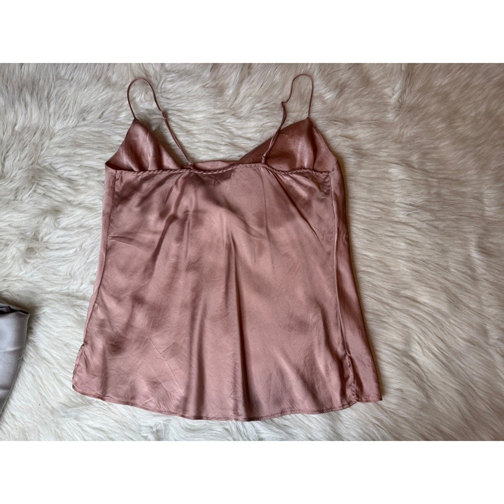 Skin Silk Camisole Bundle Grey Pink Racerback Tops Size 3 Small - Picture 11 of 12